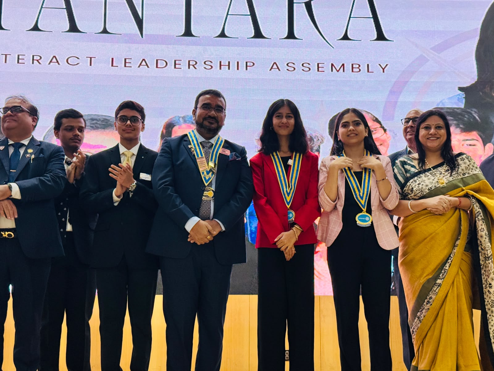 Aadya Bhardwaj Installed as District Interact Representative 2026- 27